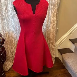 Red DKNY Cocktail Dress size 6